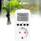 CEWROM Thermostat Steckdose, 16A 230V Heizungsthermostat Digital Temperaturregler mit Fühler, Thermostat Heizung für Gewächshaus Terrarium Heizung Kühlung Temperaturgesteuerte Stecker