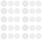 30Pcs Silicone Healing Non Pull Piercing Discs 7/9mm Clear Earrings Backs Stabilizer Silicone Earring Backs Stopper Stabilize Earlobe Support Patches Silicone Disc Pads for Piercing Bump