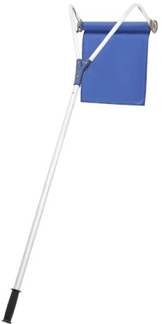 Dach Schneerechen Entfernung Werkzeug, 20 Ft Dach-Schneeräumung Werkzeug Dachschneeräumer mit Teleskopstiel Schneeschieber aus Aluminium, Einstellbereich 5.91-21.65ft