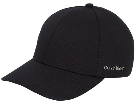 Calvin Klein Cotton Twill Cap CK Black