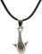 QTYQWC Zubehör 925 Sterling Silber Meeresleben Anhänger Halskette Charm Boho Walhai Schwarze Halskette für Männer Frauen Wikinger Schmuck Halsband Geschenk – Orca-Halskette, Walschwanz-Halskette,