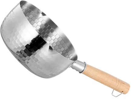1Pc Thickened Stainless Steel Soup Pot with Handle Versatile Noodle and Food Cooking Pan and Practical Kitchen Essential