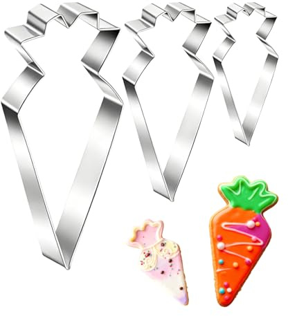 YIHAOH 3 Stück Schulanfang Ausstechformen, Edelstahl Schultüte Keksausstecher, Wiederverwendbare Plätzchen Ausstecher, für Einschulungsfeier und Eröffnungsfeier, 7 Cm, 9 Cm, 12 Cm