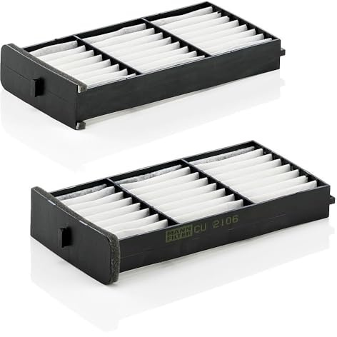 MANN-FILTER CU 2106-2 Cabin Air Filter (set of 2) - for Cars + Transporters