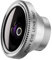 Mantona 18662 Fish-Eye Objektiv (geeignet für Apple iPhone/Samsung Smartphone/Notebook)