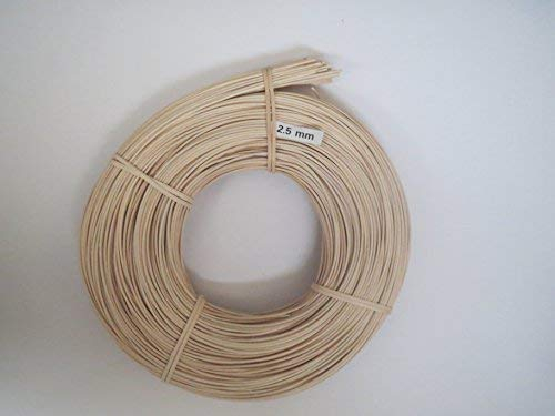 Schardt - Peddigrohr Natur 2.4 mm 1000 Gramm / 1 KG zum Körbe flechten - Verschiedene Größen und Stärken 2.2/2.4/2.6/3.00 mm Rattan Flechtmaterial Flechtrohr
