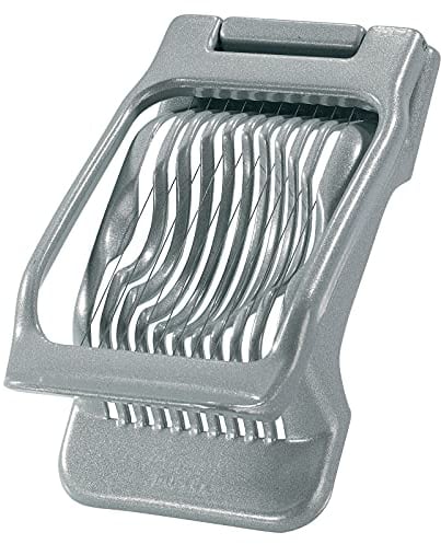 Westmark Eierteiler, Retro-Verpackung, Aluminium/Rostfreier Edelstahl, 13,5 x 7,9 x 2,9 cm, Duplex, Grau, 1020RT60