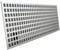 Schlögel 2mm Aluminium-Lochblech Qg 10-15, Fenstergitter Alu-Lochblech Zuschnitte eins. Folie 300x500