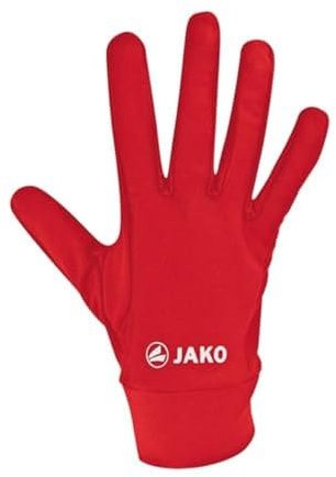 JAKO Unisex Feldspielerhandschuhe Funktion, Rot, 6