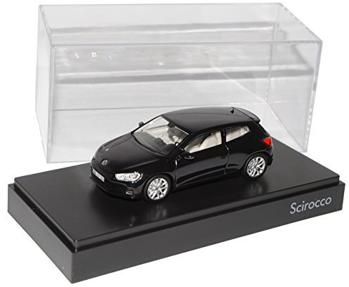 Norev Volkwagen Scirocco III Coupe Schwarz Ab Modell 2008 Ab Facelift 2014 1/43 Modell Auto