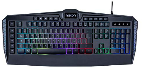 NACON CL 210 Gaming-Tastatur, 6 anpassbare Makrotasten