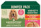 Harringtons Complete Wet Tray Grain Free Hypoallergenic Adult Dog Food Classics Variety Pack 16x400g - Salmon, Beef, chicken & Turkey - Made with All Natural Ingredients (Packaging may vary)