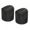 sourcing map Ladder Non-Slip Feet Mat 52mm ID Rubber Round Telescopic Ladder Accessories Pad Cover Cushion for Ladder Protection Black Pack of 2
