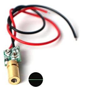 Green line Laser Module Industrial Laser Module Adjustable Focus (line-1pack)