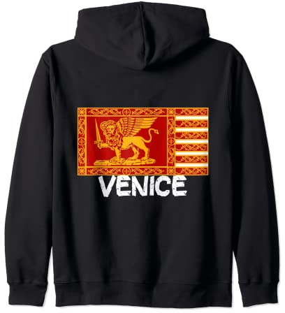 Coole Venedig-Flagge Kapuzenjacke