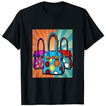 Handtasche Framer Pop Art Handtasche Liebhaber T-Shirt