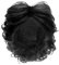 MIVAIUN Schwarz Perücke Kurz, Gewellte Kunsthaar Perücke, Lockige Perücke Herren Männer Kostüme Cosplay, Haare Layered Wave Perücken, Party Daily Wear Halloween HerrenPerücke (Schwarz)