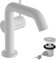 hansgrohe Tecturis S Fine - Waschtischarmatur mit Zugstange, energiesparend (CoolStart), Wasserhahn Bad mit Auslauf Höhe 110mm, Mischbatterie Waschbecken wassersparend (EcoSmart+), Mattweiß