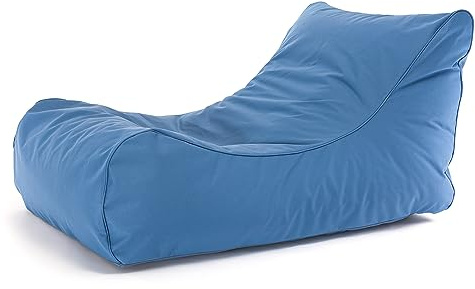 Ecopuf Wetterfester Outdoor Sitzsack Master – Wasserabweisend, Beanbag mit EPS-Perlen, Ideal für Drinnen und Draußen, für Garten, Pool und Terrasse, Relaxliege für Kinder & Erwachsene