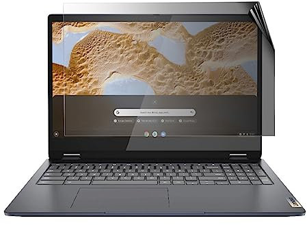 Celicious Privacy 2-Way Anti-Spy Filter Screen Protector Film Compatible with Lenovo IdeaPad Flex 3i Chromebook Gen 7 (15)