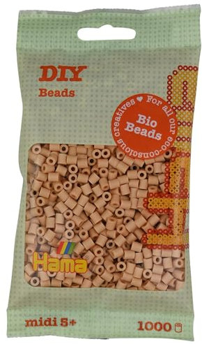 Hama Bio String Beads Beige (027), 1000st.