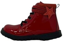 Primigi Play Casual, Stivaletti Bassi con Lacci Bimba 0-24, Rosso, 20 EU