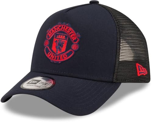 New Era A-Frame Mesh Trucker Cap - Manchester United Navy