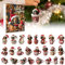 Dackel Adventskalender, 2024 Weihnachten Dackel Adventskalender, Hund Adventskalender 2024, Dackel Hängende Ornamente 24 Tage Weihnachtskalender Countdown für Familie, Freunde