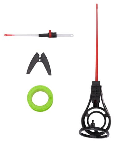 KAKASEA Eisangelrute, tragbare Ruten, Winter-Eisangeln, Top-Spitze, Fischspinnerruten für Eisangeln, Meeresangeln