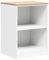 vidaXL Garagen-Aufbewahrungsschrank Weiß 60x51x85 cm Massivholz Kiefer, Schrank, Werkzeugschrank, Lagerschrank, Garagenschrank, Aufbewahrungsschrank