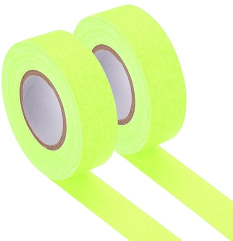 PATIKIL Glow in the Dark Gaffers Tape 0.8 Inch x 65.6 Feet Yellow