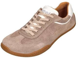 KOEL Damen Barefoot Sneakers Vienna Suede Taupe