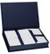 Rössler Papier 1051831009 - Paper Royal - Briefpapierkassette, 40/10/50, A4/DL/DL, blau/weiß