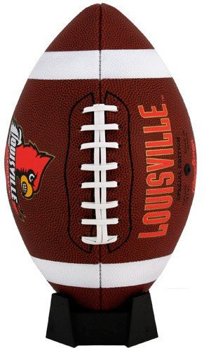 NCAA Game Time Fußball in voller Größe, Louisville Cardinals, Braun, volle Größe