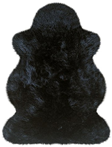 Heitmann Merino Lammfell, Fell, 100cm (schwarz)