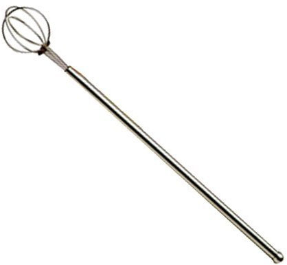 Norpro 8.25 Stainless Steel Mini Cocktail Stirring Whisk w/ Long Handle (4Pack)