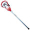 STX Lacrosse Mini Power mit Aluminiumgriff und Kugel, Rot