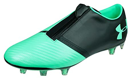 Under Armour Men's Spotlight FG Football Boots, Green, Green, Black, Green, Black, 7.5 UK