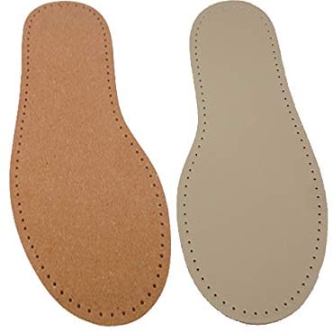 Stafil Leder-Sohle für Hütten-, Socken- oder Filzschuhe Gr. 41