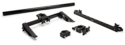 PROAIM Supporto doppio per treppiedi per carrello fotografico. Supporta due treppiedi di dimensioni standard fino a 50kg/110libbre. Compatibile con i carrelli Atlas V2 e Victor. (VCTR-TH)