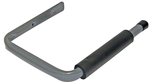 210mm PADDED Overhead Garage/Loft Storage Hook- Joist/Wall Mounted Long Item Holder -Corrosion Resistant Long Timber/Rakes & Spades Stand - Ladder Holder For Shed & Garage