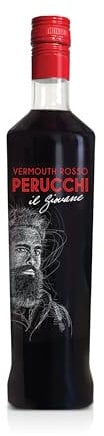 Vermouth Perucchi Il Giovane - Botella de Vermut Rojo de 1L - Primer Vermut 100% Elaborado en España - Vermouth Rosso Joven Sin Envejecimiento - Receta Artesana y Casera