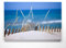 Atemberaubendes Ostsee Panorama Leinwand-Bild 120x80cm, Motiv Dünenstimmung. Ein einzigartiges XXL Wandbild als Deko für Wohnzimmer, Schlafzimmer, Küche. Aufgespannt auf Holzrahmen