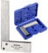TOOLCOOL Machinist Square Engineers Try Square 90 Degree Right Angle Ruler Precision Ground Hardened Steel 80x50mm (3.2x2 inch)