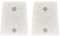 AISEN 2x Luftfilter Vorfilter für Stihl FS48 FS52 FS56 FS62 FS66 FS86 FS88 FS106# Walbro WT-45, WT-45-1, 4123 124 0800 Motorsense Freischneider