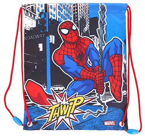 Stor Spiderman Streets SNACKTASCHE, Estándar, Bunt