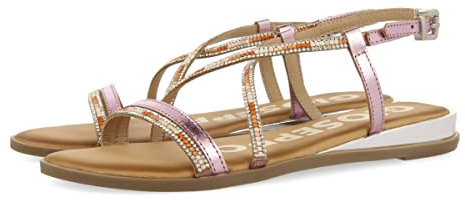 GIOSEPPO Femme Baracoa Sandale cale, Rose, 39 EU