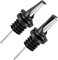 Versatore per alcolici Poura - Versatore rapido - Versatore per vino - Adatto alla maggior parte delle bottiglie - Nuovo standard nei versatori per alcolici - Nero 2