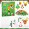 Lets Joy Bügelperlen Weihnachten, 1200 Stück 5mm Bügelperlen Steckperlen Set mit Muster-Karten, Steckperlen Platte, Bügelpapier, Weihnachten Perlen Set zum Basteln DIY Geschenk Mädchen Jungen