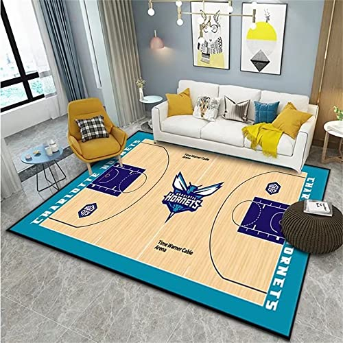 Kunsen Rug rutschfeste, fleckenbeständige und leicht zu reinigende Haushaltsinnendekoration deko jugendzimmer Türkis Flickenteppich jugendzimmer jungen100X160CM